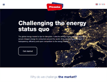 Tablet Screenshot of pricewise.com